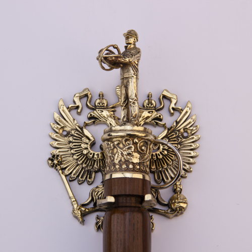Лопатка для обуви VIP "Атомщик"с крючком "Герб России" фото 7